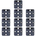 Per Tecno Camon 16 / Camon 16 Premier CE7, CE7j, CE9h, CE9, CD6j 10 pezzi Obiettivo fotocamera posteriore