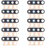 Per Tecno Camon 12 CC7s 10 pezzi Obiettivo per fotocamera posteriore