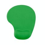 2 pezzi silicone confortevole imbottito antiscivolo a mano Poggia azzurro da polso da polso, colore: verde