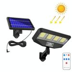 TG-TY081 LED Solar Wall Light Sensation Body Sensation Outdoor Impermeabile Lampada da cortile impermeabile con telecomando, Stile: 138 LED Spot SpotAble