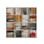 20 pz / set Cucina Cucina Stufa Autoadesivo in ceramica Decorazioni per piastrelle di ceramica Autoadesivo Adesivo da parete, Specifica: Crystal Film (MSK006)