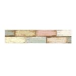 Adesivi murali in legno in PVC Letto Bedroom Waterproof Wood Board Adesivi Soggiorno Autoadesivo Adesivi antiscivolo Adesivi per pavimenti, Specifiche: Stile Pellicola Dumb (MBT009)