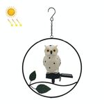 Giardino all'aperto impermeabile SIMULAZIONE SOLAR SIMIULAZIONE ANIMALI ANIMALE LED LAMPEGGIO LED (gufo)