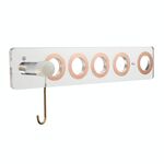 JD01 Bracket per asciugacapelli Acrilico Hange senza punzoni da JD01 per asciugacapelli Dyson (trasparente)