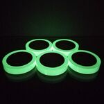 5 rotoli Decorazione domestica Baseboard Striscia luminosa Striscia di sicurezza Allegato Avviso fluorescente Autoadesivo fluorescente, Specifica: 2cmx100cm (verde chiaro)