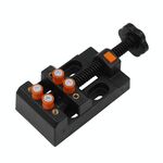 2 PCS Mini Banco a otto fori Mini Panchina a Bodhi Bodhi Badhi Fixture walnut (nero)