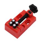 2 PCS Mini da otto fori Mini Panchina piatta Bodhi Bodhi Perline Fixture (rosso)