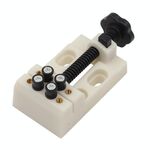 2 PCS Mini da otto fori Mini Panchina Piatto Bodhi Bodhi Perline Fixture walnut (bianco)