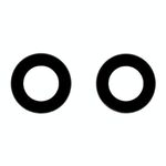 Lente per fotocamera posteriore per iPhone 13 Mini