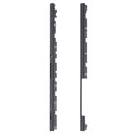 1 paio laterale laterale laterale per Sony Xperia C5 Ultra (nero)