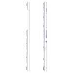 1 paio laterale laterale Sidebar per Sony Xperia C5 Ultra (Argento)