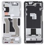 Piastra di lunetto del telaio medio per Meizu 18 Pro (bianco)