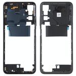 Piastra di lunetto originale con telaio centrale per Xiaomi Redmi Nota 10 5G / Redmi Nota 10t 5G M2103K19G, M2103K19C (Nero)