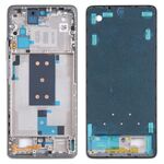 Cornice frontale originale LCD Piastra di lunetto per Xiaomi 11t / 11t Pro 21081111RG 2107113SG (argento)