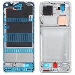 Cornice originale in custodia anteriore LCD Piastra di lunetta per Xiaomi Mi 11 Pro M2102K1AC (argento)