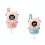 K22 Children Voice Transmission Walkie-Talkie Palmare Comunicazione wireless Comunicazione esterna Parent-figlio giocattoli educativi interattivi, Stile: Senza batteria (mucca)