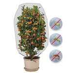 2 PCS Pianta Pianta Cover Cover con coulisse Greenhouse Fruit Bree Bird Cover, Specifica: 1x1.4m (bianco)
