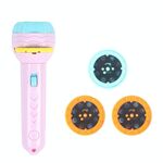 3 Set Bambini Educazione precoce Torcia di proiezione luminosa, specifica: rosa + 24 modelli