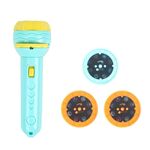 3 Set Bambini Educazione precoce Torcia di proiezione luminosa, specifica: verde + 24 modelli