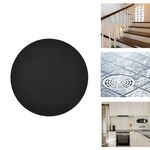 20 pezzi / pacco 15 cm Bagno Passi Adesivi antiscivolo PEVA (Nero)