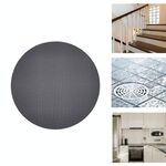 20 pezzi / pacco 15 cm Bagno Passi Adesivi antiscivolo PEVA (Grigio)