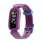 S90 Sleep Monitoring Bluetooth Sport Pedometro Sport Braccialetto intelligente (viola)