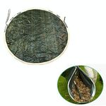 Sacchetto di stoccaggio della collezione fogliare da giardino pieghevole, Specifica: Diametro 140 cm (verde)