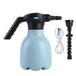 Annaffiatura elettrica da giardino 1.5L Can PANGOLA DEI FIORIALE DOMESFIALE DI ACQUAZIONE DI ACQUALE, Specifiche: Blu + Ugello universale