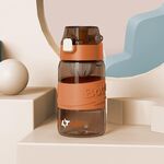8012 Outdoor GRANDE Capacità Sport Cup Anti-Impact Fitness Bollitore, Capacità: 500ml (Storm Orange)