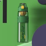 8012 Outdoor Ampia capacità Sports Cup Bollitore anti-impatto Anti-Impact Bollitore, Capacità: 920ml (Storm Green)