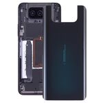 Copertura posteriore della batteria di vetro per Asus Zenfone 7 ZS670KS (nero)