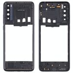 Piastra di lunetta originale con telaio medio per TCL 20 SE T671H (nero)