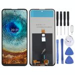 Schermo LCD e digitalizzatore Assemblaggio completo per Nokia X10 TA-1350 TA-1332 (nero)