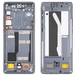 Piastra di lunetto del telaio LCD dell'alloggiamento anteriore originale per TCL 20 Pro 5G (nero)