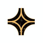 2 set Adesivi per pavimenti a prova di umidità Abbastanza anticato (oro nero)