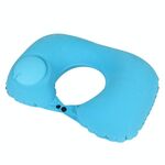 Viaggio Gommone Penna a forma di U-Shaped Guard Puscolo, Colore: Floccato U009-060 (Sky Blue)