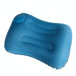 Viaggio Gommone PRESSA PREMUTA a forma di U-Shaped Cuscino, Colore: latte Silk U018-04 (Blu)