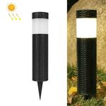 Lampada da prato impermeabile all'aperto a LED solare, stile: luce calda