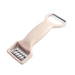 10 PZ Peeler a doppia testa multifunzionale addensato (beige)