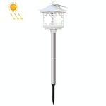 8 LED Solar Outdoor House Aspetto Prato Giardino decorazione luce (luce prato bianco)