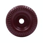 Woodworking Sanding Plastic Stab Discs Hard Round Grinding Wheels For Angle Grinders, Specification: 100mm Wine Red Curved