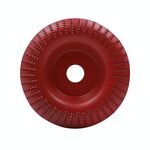 Woodworking Sanding Plastic Stab Discs Hard Round Grinding Wheels For Angle Grinders, Specification: 100mm Red Curved