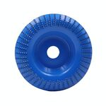 Woodworking Sanding Plastic Stab Discs Hard Round Grinding Wheels For Angle Grinders, Specification: 100mm Blue Curved