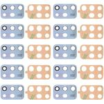 Lente per fotocamera posteriore da 10 pezzi per Motorola Moto G20 XT2128-1 XT2128-2
