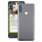 Copertura posteriore della batteria originale per Motorola Moto E20 XT2155 XT2155-1 (Grigio)