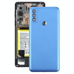 Copertura posteriore della batteria originale per Motorola Moto E40 (blu)
