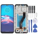 Schermo LCD TFT per Motorola Moto E6i XT2053-5 Digitizer Assemblaggio completo con cornice (nero)