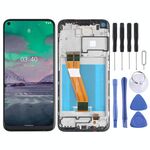 Schermo LCD e digitalizzatore Assemblaggio completo con cornice per Nokia 3.4 / 5.4 TA-1288 TA-1285 TA-1283 TA-1333 TA-1340 TA-1337 TA-1328 TA-1325 (nero)