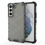 Per Samsung Galaxy S22 5G HONEYCOMB PC + Cassa del telefono TPU (nero)