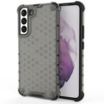 Per Samsung Galaxy S22 + 5G HONEYCOMB PC + Cassa del telefono TPU (nero)